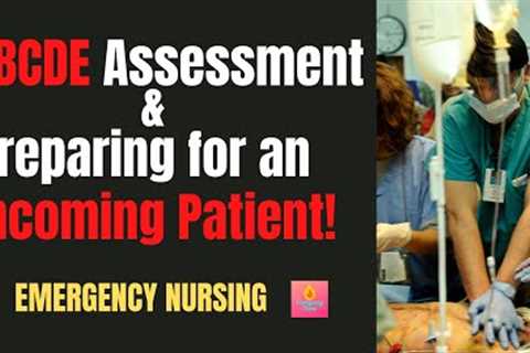 Emergency Nursing Tips for New grad ER Nurses: ABC's and how to prepare for an incoming patient!