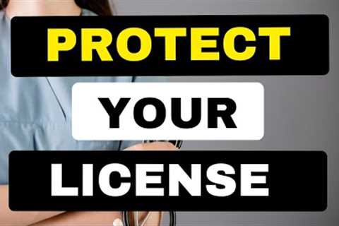 How to protect your nursing license as an ER Nurse! Sharing tips i've learned as an ER Nurse