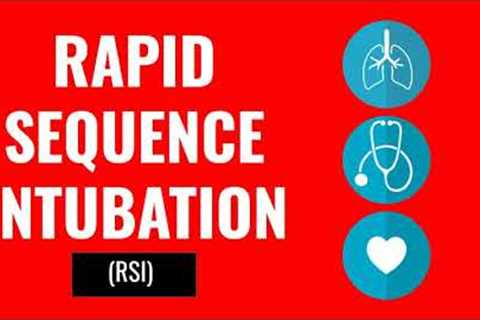 Rapid Sequence Intubation for Nurses! 💥 Emergency Nurse Tips! Must know before starting in the ER✅