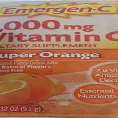 Does Emergen C Help With Colds and Flu?